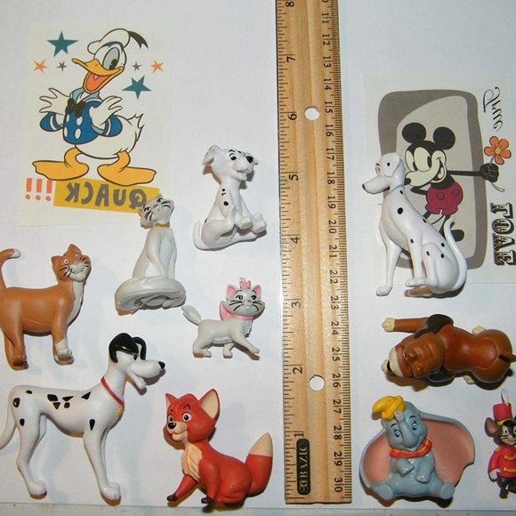 Disney Animal Friends Figure Set including Dumbo, Fox and Hound, and More! - Picture 5 of 7